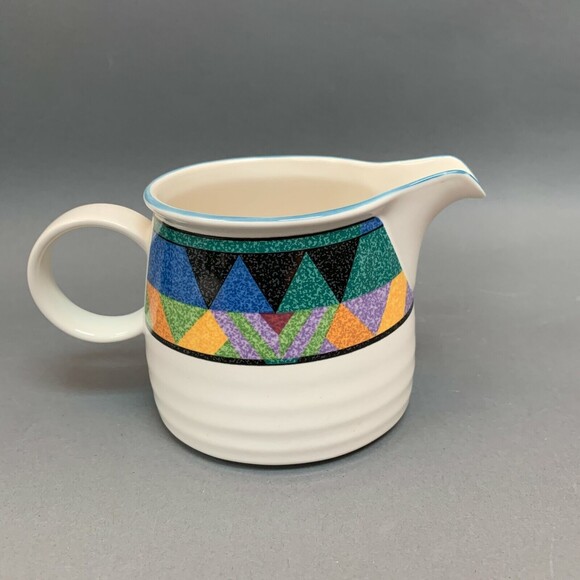 Mikasa Malibu CN111 Creamer Cera Stone Oven Dishwasher Safe Multicolor - Picture 3 of 7
